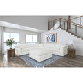 Segoura Ivory 6-piece Modular Sectional Sofa